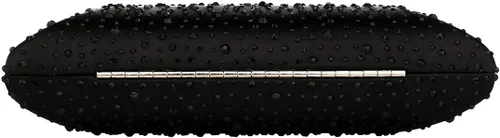 Vista 5 de Bolso de noche para mujer, con diamantes de imitación brillantes, para boda, fiesta de noche, bolso de mano con cadena, bolso cruzado