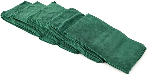 Vista 2 de The Rag Company, Toallas altamente absorbentes y de secado rápido, ideales para limpieza general, toalla de baño, toalla deportiva, toalla de spa