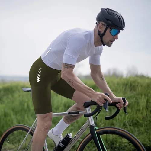 Vista 7 de Bicycle Shorts for Men,4D Padded Bike Shorts for Men Biking Mountain shorts with Pockets
