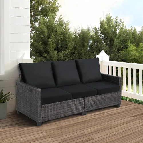 Vista 7 de SICHOWEL Fundas de Cojines de Sofá Repelentes al Agua de Tela Jacquard de Alta Elasticidad Protector de Muebles de Cojines de Silla para Sala