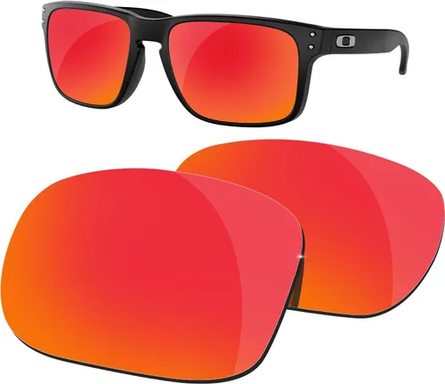Vista 13 de Lentes de repuesto polarizadas para gafas de sol Oakley Holbrook, múltiples opciones (mar Egeo)