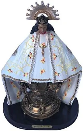 Vista 3 de miSantuario Virgen De Juquila - Figura de estatua de resina de 12 pulgadas #25355