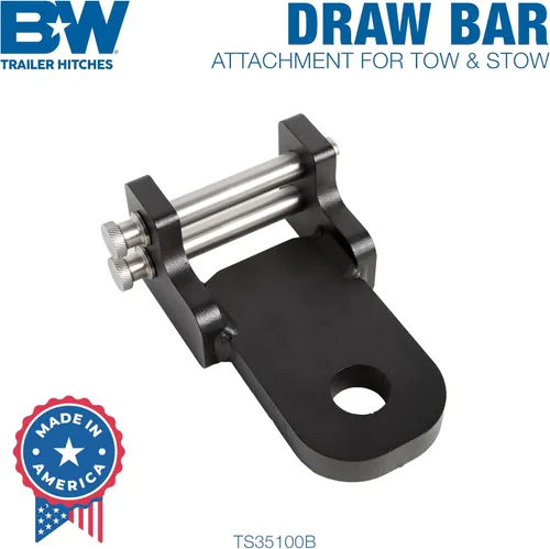 Vista 2 de B&W Trailer Hitches ts35100b enganche para remolque.