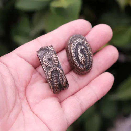 Vista 6 de Espada samurái japonesa KOSHIRAE – TSUBA FUCHI KASHIRA MENUKI 68-100