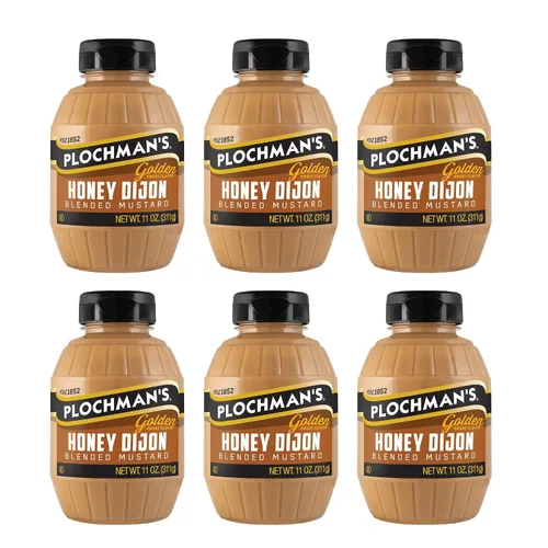 Vista 5 de Plochman's Mustard (6 Ounce (Pack of 6), Champagne Dijon)