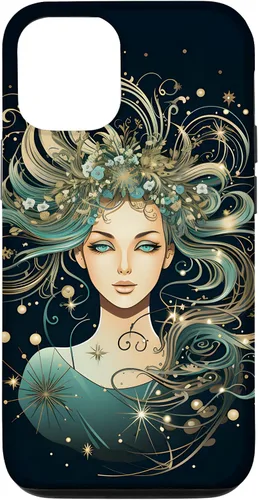 Vista 28 de Virgo Zodiac Sign Horoscope Galaxy Stars Case for iPhone 17