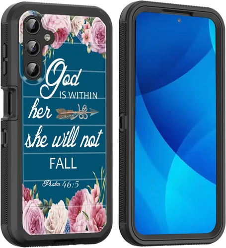 Vista 36 de Funda para Galaxy A15 5G, cuerpo completo, protección contra caídas, a prueba de polvo, resistente de 3 capas, militar, resistente, duradera