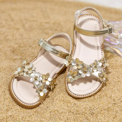 Vista 7 de Kiderence Toddler Girls Sandals Little Girls Kids Summer Shoes Toddler Sandals