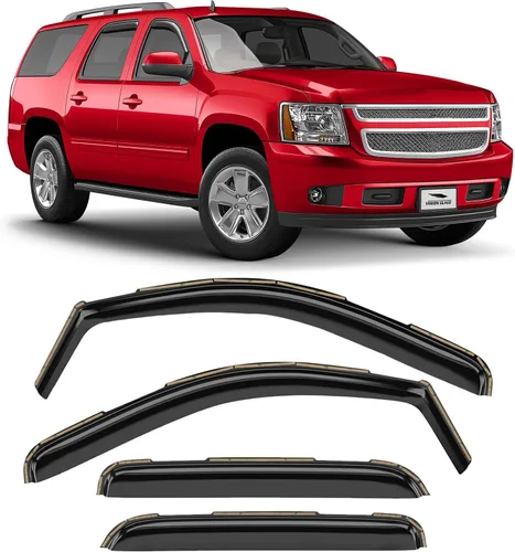 Vista 19 de Voron Glass in-Channel Rain Guards for Chevy Equinox 2018-2024 Para Equinox 18-24