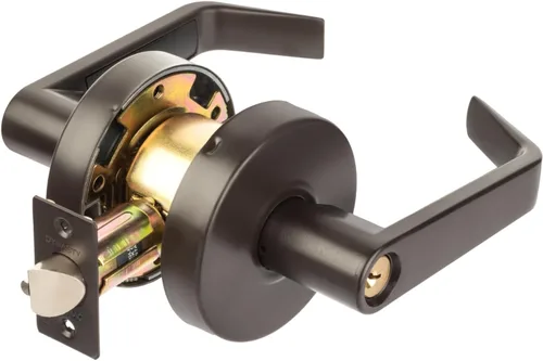 Vista 15 de Dynasty Hardware Cerradura de puerta de aula con llave, compatible con ADA, mango de bloqueo resistente de grado 2 para escuela, aula