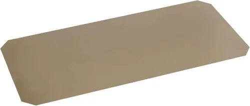 Vista 2 de Seville Classics Tapete protector de alambre resistente, no adhesivo, para estantes con cable, oficina, cocina, garaje (5 piezas), color gris pardo