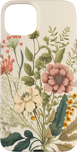 Vista 8 de Funda para iPhone 11 con diseño floral botánico vintage