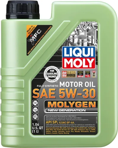 Vista 8 de Liqui Moly 20230 Molygen New Generation 5W-40 Aceite de motor, 1 Litro