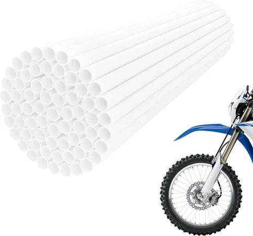 Vista 9 de JFG RACING protectores de plástico para radios de bicicleta o motocicleta, Negro