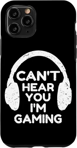 Vista 29 de Gaming Phone Case Gamer Gift Funny Cant Hear You I'm Gaming Case for iPhone 17