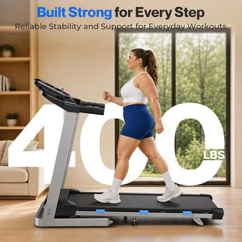 Vista 6 de Cardirun Cintas de correr plegables para el hogar con 10% de inclinación