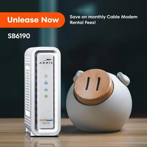 Vista 12 de ARRIS (SB6190) - Módem de cable - Módem Gigabit DOCSIS 3.0 32x8, [Consulta con tu proveedor la compatibilidad] 1 Puerto Gbps, Velocidad máxima