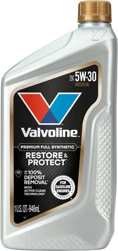 Vista 19 de Valvoline Restore & Protect Aceite de motor sintético 5W-30 de 5 cuartos de galón, caja de 3