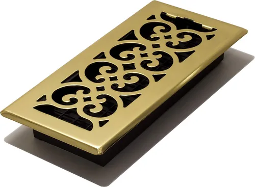 Vista 14 de Decor Grates Registro de suelo SPH210-RB, 2x10, acabado bronce frotado