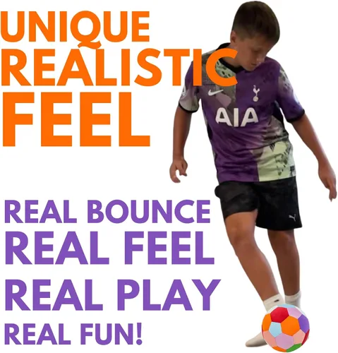 Vista 4 de The House Ball - La Pelota de Fútbol Original Suave y Segura para Interiores Tamaño 4 Creada para el Interior de tu Hogar y Patio - Regalo Divertido