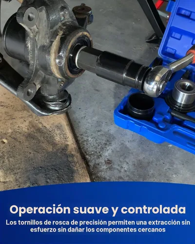 Vista 2 de ATPEAM Kit de prensa de rodamientos de rueda 24pcs Eliminación