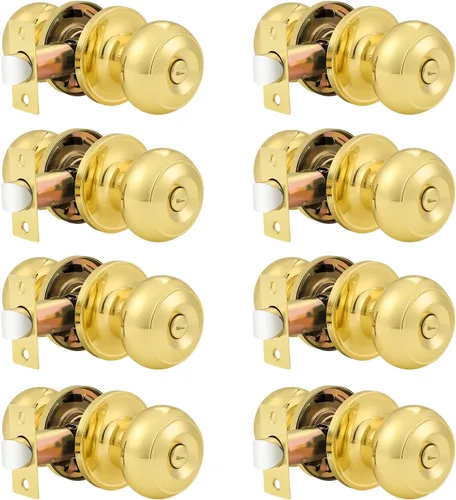 Vista 37 de Probrico 609-ORB-BK - Perilla para puerta de baño, interior, sin llave, color bronce aceitado. Bronce frotado con aceite