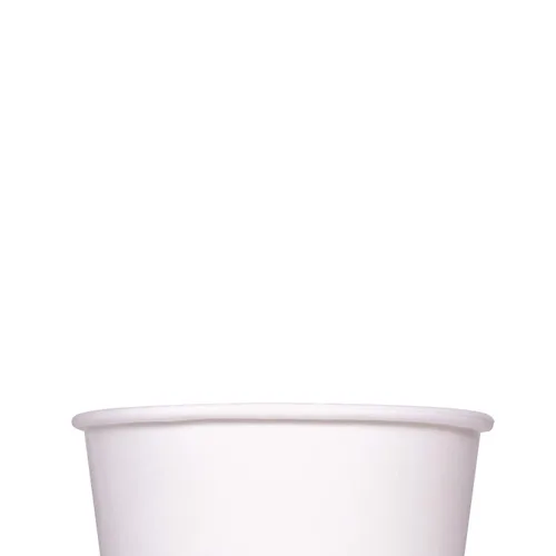 Vista 2 de Karat Tazones de sopa de papel para alimentos calientes y fríos, ideales para sopa, fideos, pasta y aperitivos, color blanco (C-KDP28W)