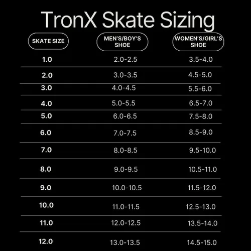Vista 2 de TronX Stryker 3.0 Patines de Hockey en Línea para Adultos Senior, Junior y Niños, Nuevo