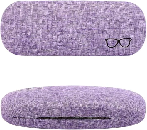 Vista 7 de ZONLY Caso de las gafas, (6 piezas) unisex duro caso de gafas caso protector para gafas de cristal, Varios