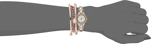 Vista 4 de Anne Klein AK3396 - Juego de reloj y pulsera para mujer