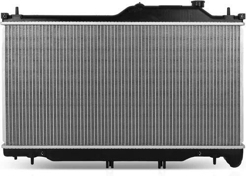 Vista 38 de SCITOO Conjunto de radiador de aluminio refrigerante del motor para 1986-1994 para Nissan D21 2.4L 3.0L 1987 para Nissan para Pathfinder 2.4L