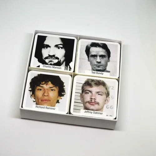 Vista 2 de Kulturmeister - Notorious Serial Killers Memory Match Game - Tema del asesino en serie