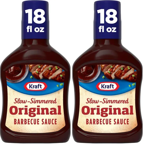 Vista 12 de Kraft Salsa barbacoa original a fuego lento (botella de 18 onzas)