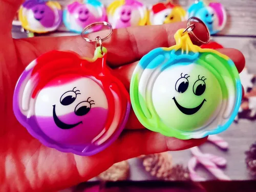 Vista 3 de Paquete de 20 mini burbujas para ansiedad de calabaza de Halloween a granel para niños, recuerdos de fiesta y regalos para estudiantes en el aula