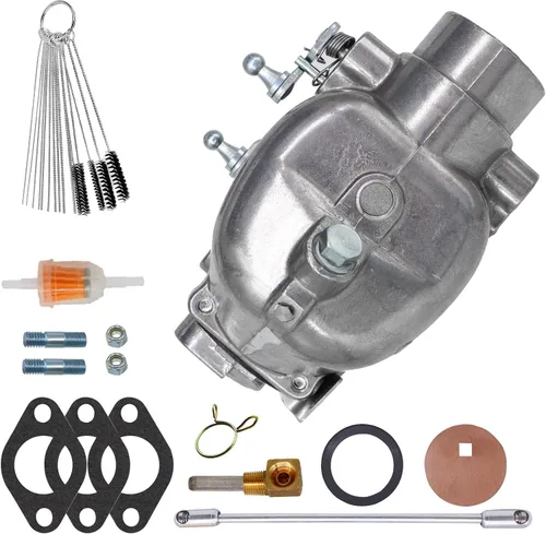 Vista 4 de 8N9510C Carburador para tractor Ford 8N 9N 2N 1939-1952 Marvel Schebler Reemplazo de carburador 8N9510C-HD 8N9510C 9N9510A B3NN9510A TSX241A TSX33