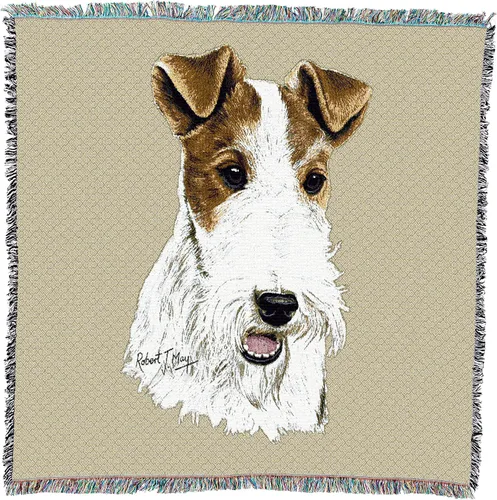 Vista 16 de Pure Country Weavers Airedale Terrier - Manta cuadrada de regazo por Robert May - Grupo Terrier, regalo para los amantes de los perros, manta