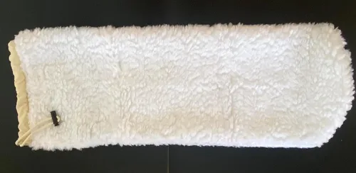 Vista 3 de Therapist's Choice® Funda de almohada de forro polar con cierre de cordón, suave y duradera, almohadillas de ajuste de 6 x 27 pulgadas