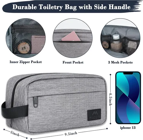 Vista 6 de MATEIN Paquete de mochila de transporte y mochila de viaje para hombre extra grande resistente al agua ligera para vuelo de 40 L color negro