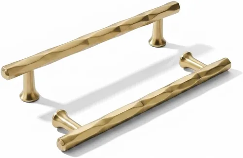 Vista 12 de Paquete de 1 tirador de gabinete de bronce aceitado martillado de 12 Bronce frotado con aceite
