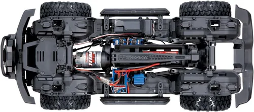Vista 6 de Traxxas TRX-4 Scale and Trail® Crawler con cuerpo Ford® Bronco 2021: azul