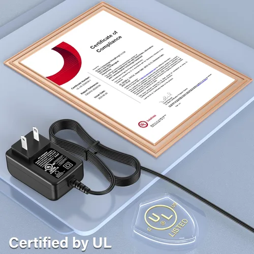 Vista 7 de 26V 1A 0.5A Cargador Cable de Alimentación Adaptador de CA con 10 Multi