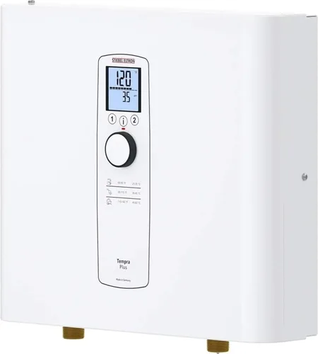 Vista 5 de Stiebel Eltron Calentador de Agua Sin Tanque – Tempra 12 Plus – Eléctrico, Agua Caliente a Pedido, Eco, Blanco Made in Germany; 50A breaker, 50A