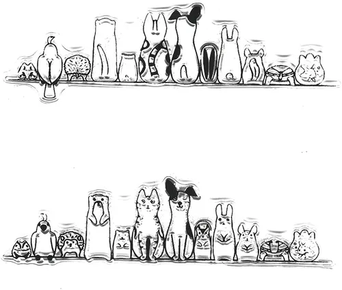Vista 8 de Dibujo de líneas creativas, bonitos patrones de escena, sellos transparentes para decoración de tarjetas, álbumes de recortes, líneas simples
