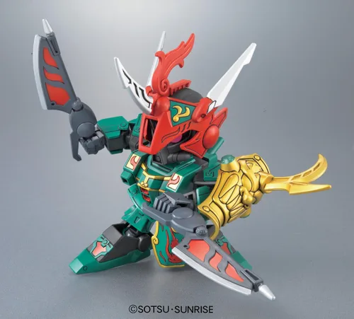 Vista 3 de Bandai Hobby Super Deformed Build Burning Senshi Shin Shuusou Doven Wolf Modelo Kit