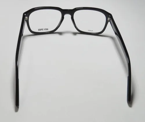 Vista 5 de Jack Spade Hurst - Gafas de sol rectangulares para hombre diseño retro Negro 54-19-145