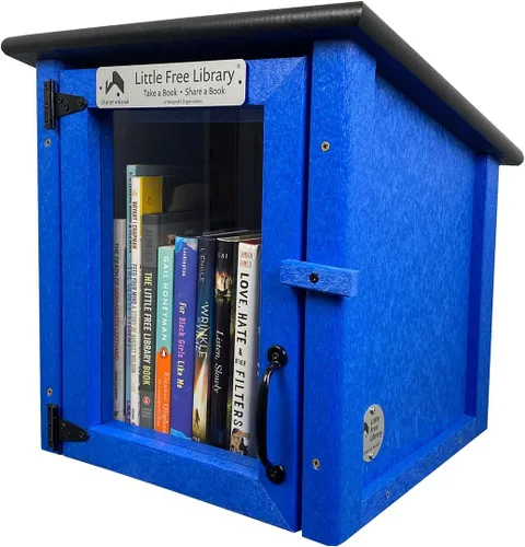 Vista 6 de LITTLE FREE LIBRARY® Kit compuesto, incluye registro oficial (valor de $50). Fabricado en Estados Unidos por la organización sin fines de lucro que