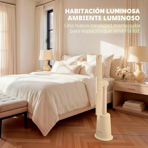 Vista 7 de Shark TurboBlade UT205 - Ventilador de torre sin aspas, color blanco