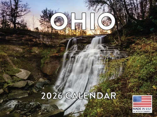 Vista 195 de Calendario de Alabama 2026 para pared, 12 meses, mensual, recuerdos escénicos de AL Hecho en Estados Unidos
