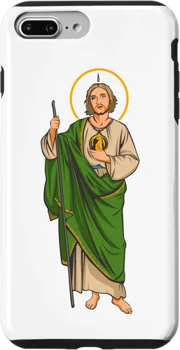 Vista 12 de Funda para iPhone 16 San Judas Tadeo. Santo De Las Causas Difícil