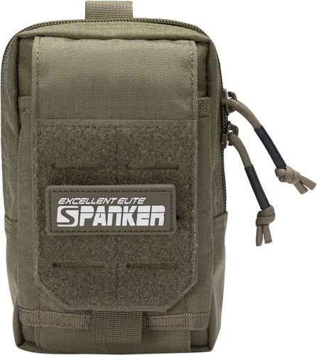 Vista 12 de EXCELLENT ELITE SPANKER Tactical EDC Pouch Molle Utility Pouches Phone Holster Pouch Waist Bag Tool Pouch for Molle Accesssories